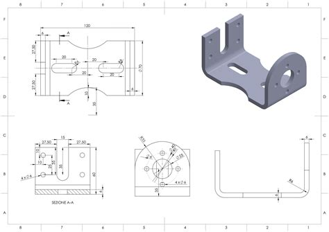 sheet metal drawing examples|simple sheet metal drawings.